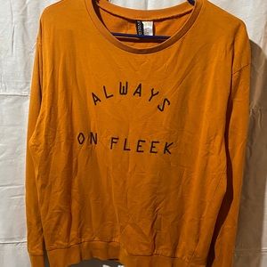 ALWAYS ON FLEEK SWEATER